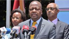 Health CS Mutahi Kagwe addresses MP John Kiarie’s claims