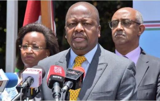 Health CS Mutahi Kagwe addresses MP John Kiarie’s claims