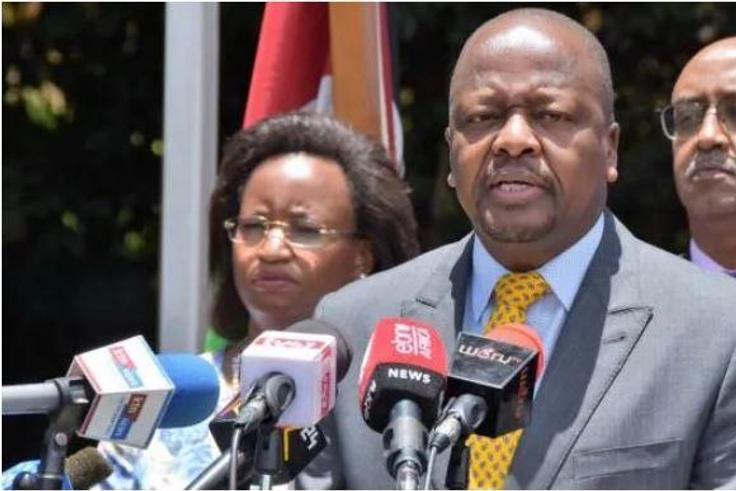 Health CS Mutahi Kagwe addresses MP John Kiarie’s claims
