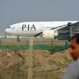A file photo from 2016 shows a Pakistan International Airlines plane in Islamabad