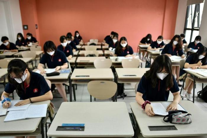The decision to reopen school gates comes after Vietnam eased social distancing measures at the end of April