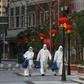 Many residents in the virus-hit city of Wuhan, China, are depending on online group-buying services to get food