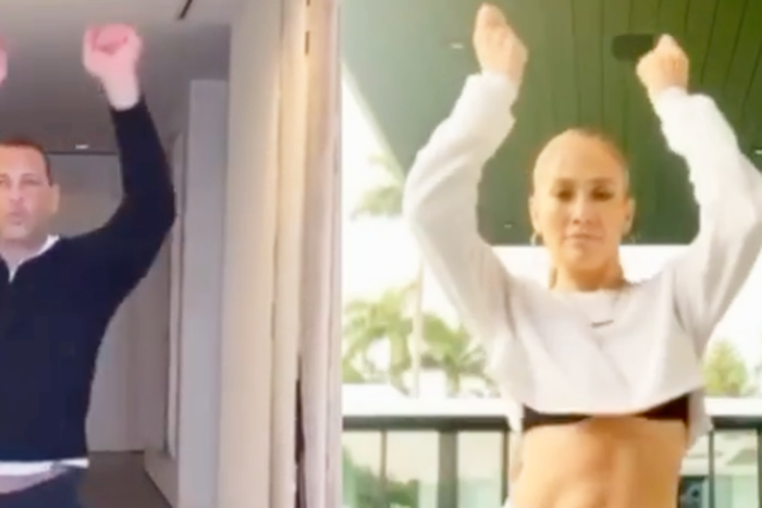 Watch A-Rod Attempt J.Lo's TikTok Dance Challenge