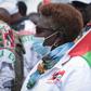 Gathering: A supporter of the ruling CNDD-FDD party attends a rally on April 27 to launch the campaign for Burundi's presidential elections