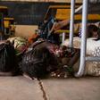 Children hide on the ground during a drill for potential attacks in Burkina Faso, where such assaults have shuttered 3,500 schools