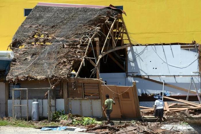 With Cyclone Harold strengthening, Vanuatu is still recovering from the last time a scale-topping, Category-Five system, Cyclone Pam, hit the impoverished Pacific nation in 2015, pictured
