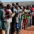 There were few social distancing measures in place on voting day to avoid possible coronavirus contagion