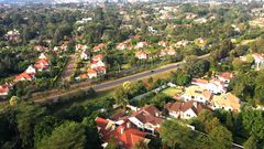 An aerial view of Runda Estate
