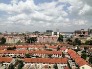 An aerial view of South B