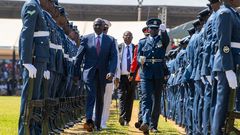 President William Ruto presides over Mashujaa Day celebrations held on October 20, 2025, at the Ithookwe Stadium in Kitui