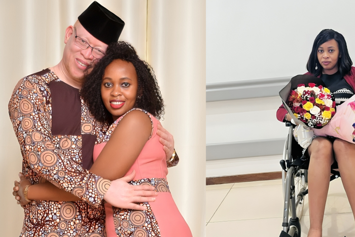 Nelius Mukami, the wife of Kenya’s government spokesperson Isaac Mwaura