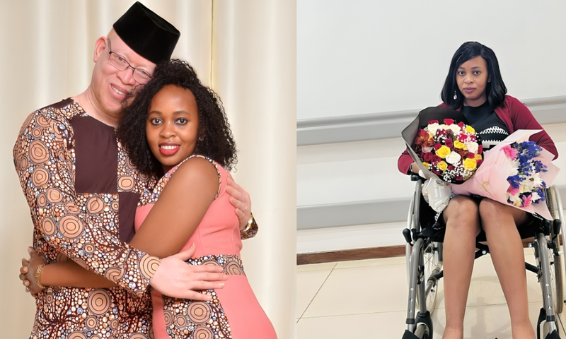 Nelius Mukami, the wife of Kenya’s government spokesperson Isaac Mwaura