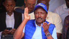Wiper party leader Kalonzo Musyoka