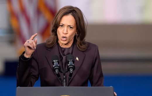 Vice President Kamala Harris delivers a concession speech for the 2024 presidential election on the campus of Howard University in Washington, Wednesday, Nov. 6, 2024.AP Photo/J. Scott Applewhite