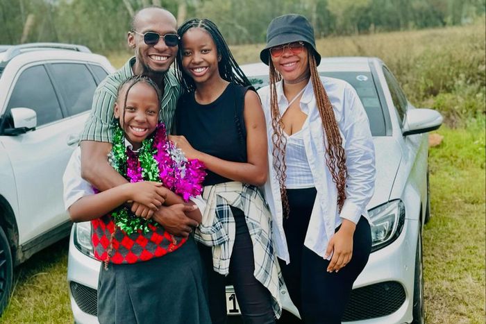 Ofweneke reunites with ex-wife Nicah The Queen, to celebrate daughter Debbie's graduation