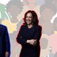 Collage of Donald Trump and Kamala Harris