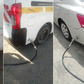 A car refueling at an autogas station