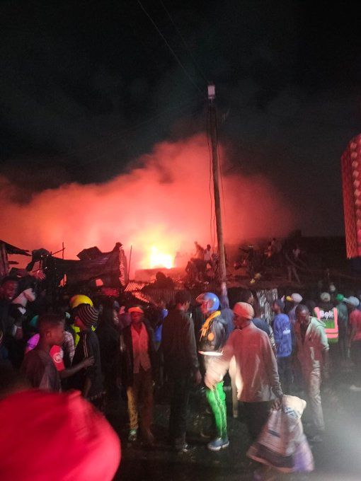 PHOTOS: Aftermath of Kamukunji fire which left 6 dead, 16 injured