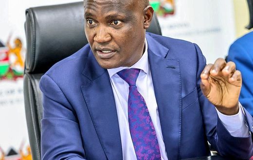 Treasury CS John Mbadi