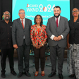 Left-Right: Mr. Temwa Gondwe, Senior Manager, Intra African Trade Bank, Afreximbank, Mr. Ismail Inezarene, Director of Cultural and Artistic Promotion, Algeria, Mrs Kanayo Awani, Executive Vice President for Intra African Trade and Export Development, ...