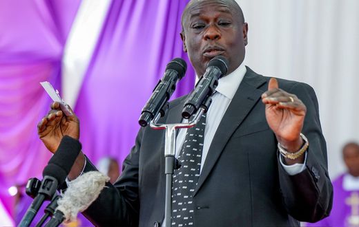 Former Deputy President Rigathi Gachagua