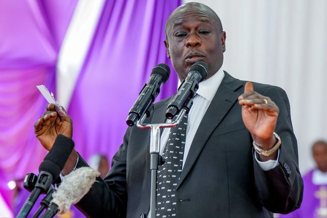 Former Deputy President Rigathi Gachagua