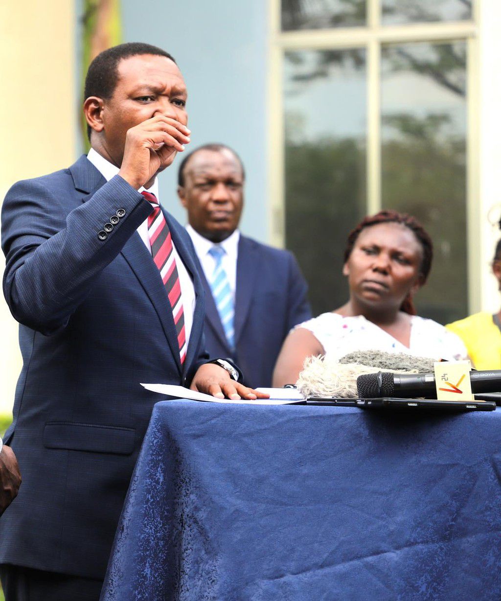 Labour CS Alfred Mutua