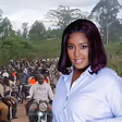 Meru Boda boda riders honour late comedian Tabitha Gatwiri with heroic send-off