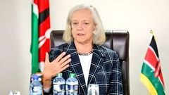 Meg Whitman who resigned as US Ambassador to Kenya