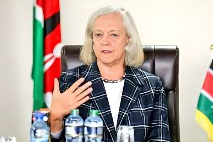 Meg Whitman who resigned as US Ambassador to Kenya