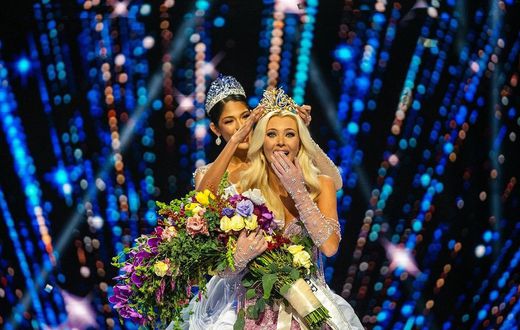 Victoria Kjær Theilvig, a 21-year-old from Denmark, has made history by being crowned Miss Universe 2024