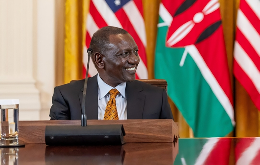President William Ruto at the White House