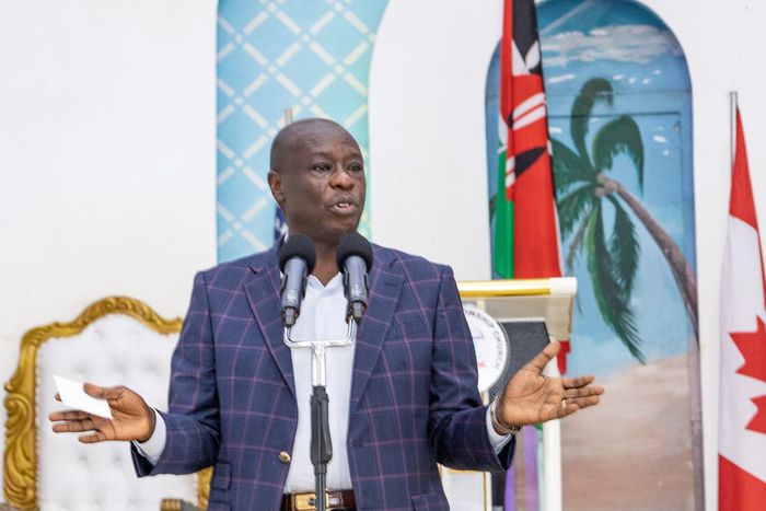 Former Deputy president Rigathi Gachagua