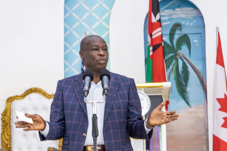 Former Deputy president Rigathi Gachagua