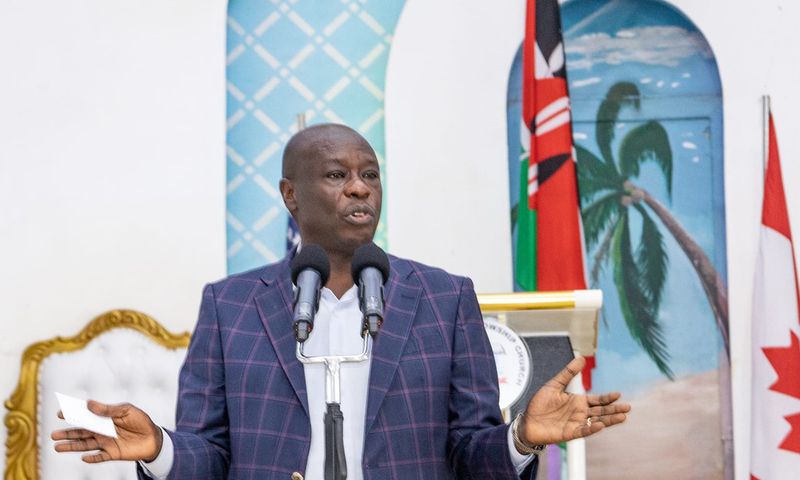 Former Deputy president Rigathi Gachagua