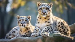 A snow leopard is one of the animals in the world [freepik]