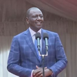 President William Ruto speaking in Embu during the consecration of Bishop Peter Kimani at the Embu Catholic Archdiocese on November 16.