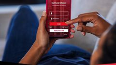 A person using KRA app