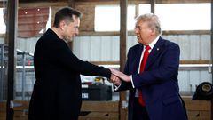 Donald Trump and Elon Musk [Anna Moneymaker/Getty Images]