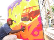 Graffiti artist Rigo Diaz