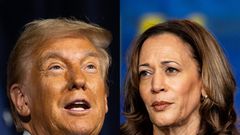 Donald Trump and Kamala HarrisJim Vondruska and Brandon Bell/Getty Images