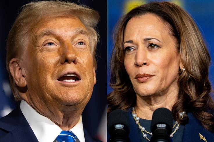 Donald Trump and Kamala HarrisJim Vondruska and Brandon Bell/Getty Images
