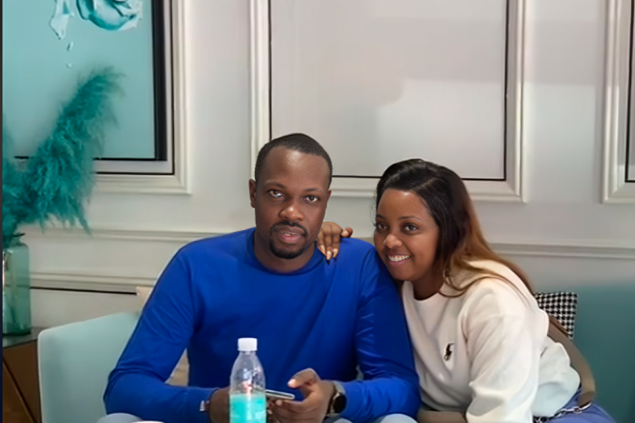 Businesswoman Shiquo HiiStyles with her husband