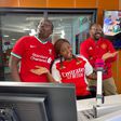 Carol Radull with Kieni Githinji and Roy Karuhize