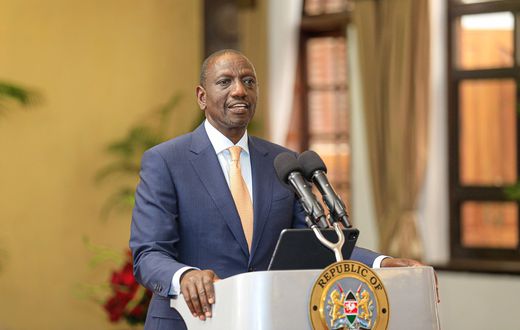 President William Ruto at State House, Nairobi