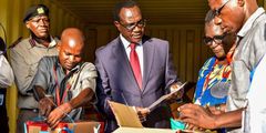 File image of Education CS Julius Migos, November 6, 2024