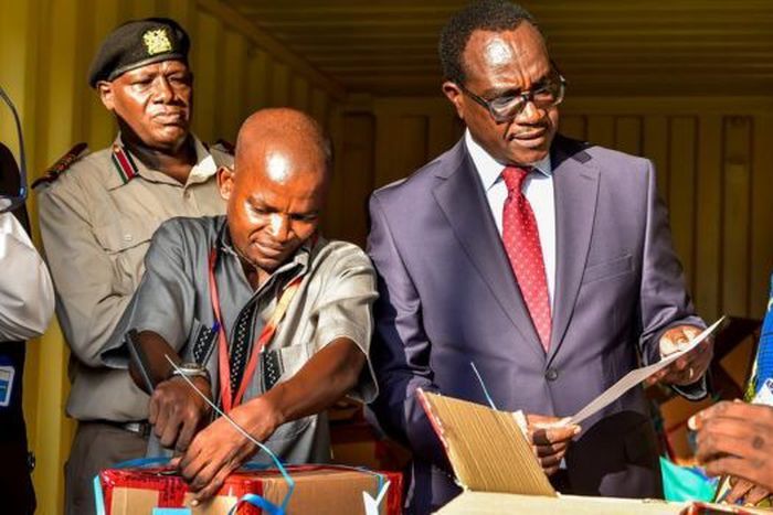 File image of Education CS Julius Migos, November 6, 2024