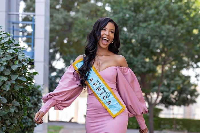 Miss World Africa Lesego Chombo