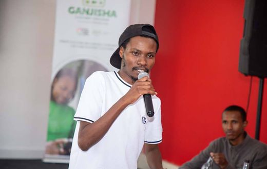 Comedian Henry Desagu