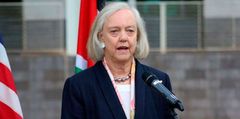 Meg Whitman who resigned as US Ambassador to Kenya